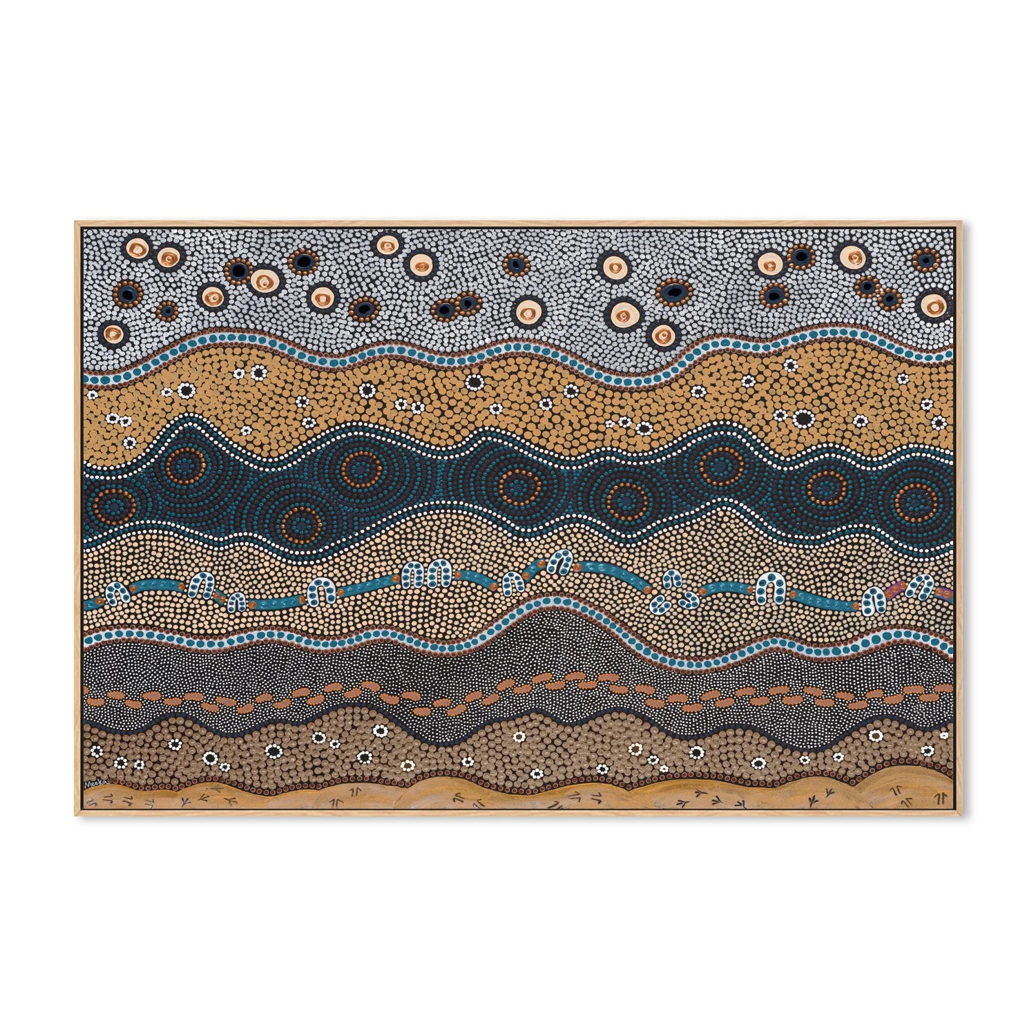 Ancestors In The Sky, Yellow Earthy Tone - Image 4