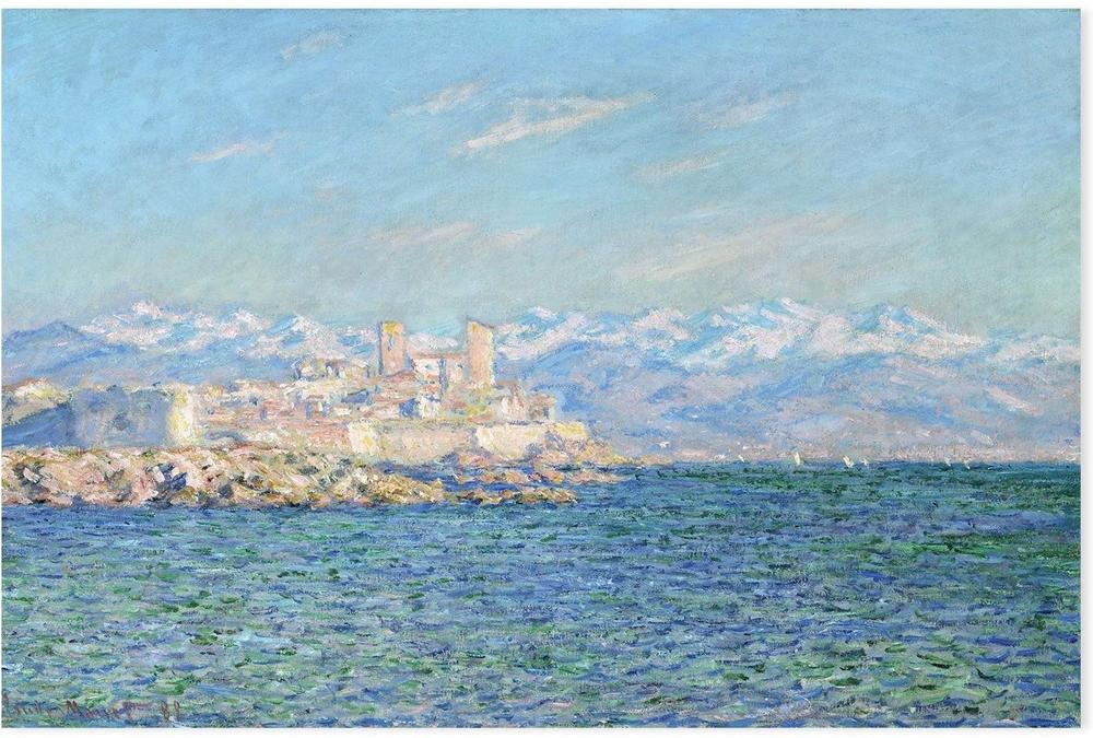 Antibes, Afternoon Effect, 1888 , By Monet