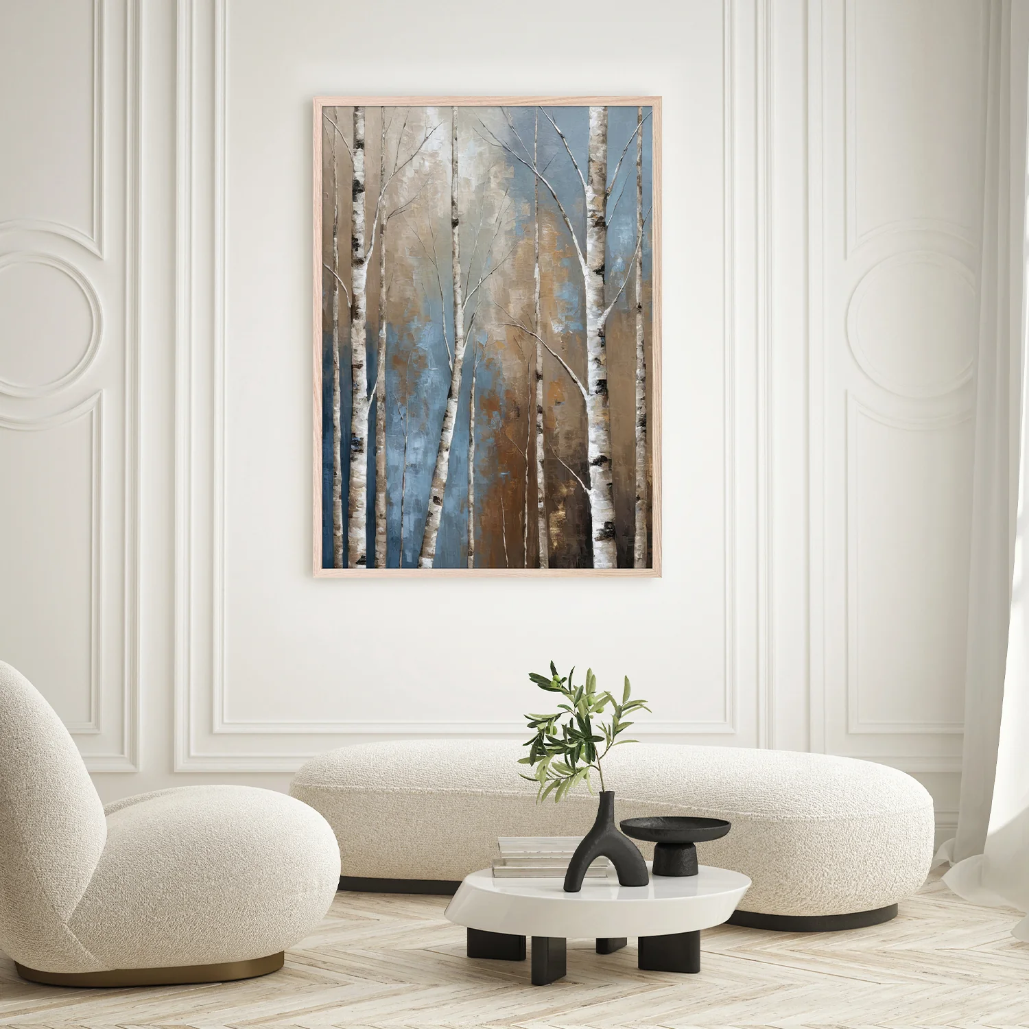 aspen grove and clear blue sky - Image 9