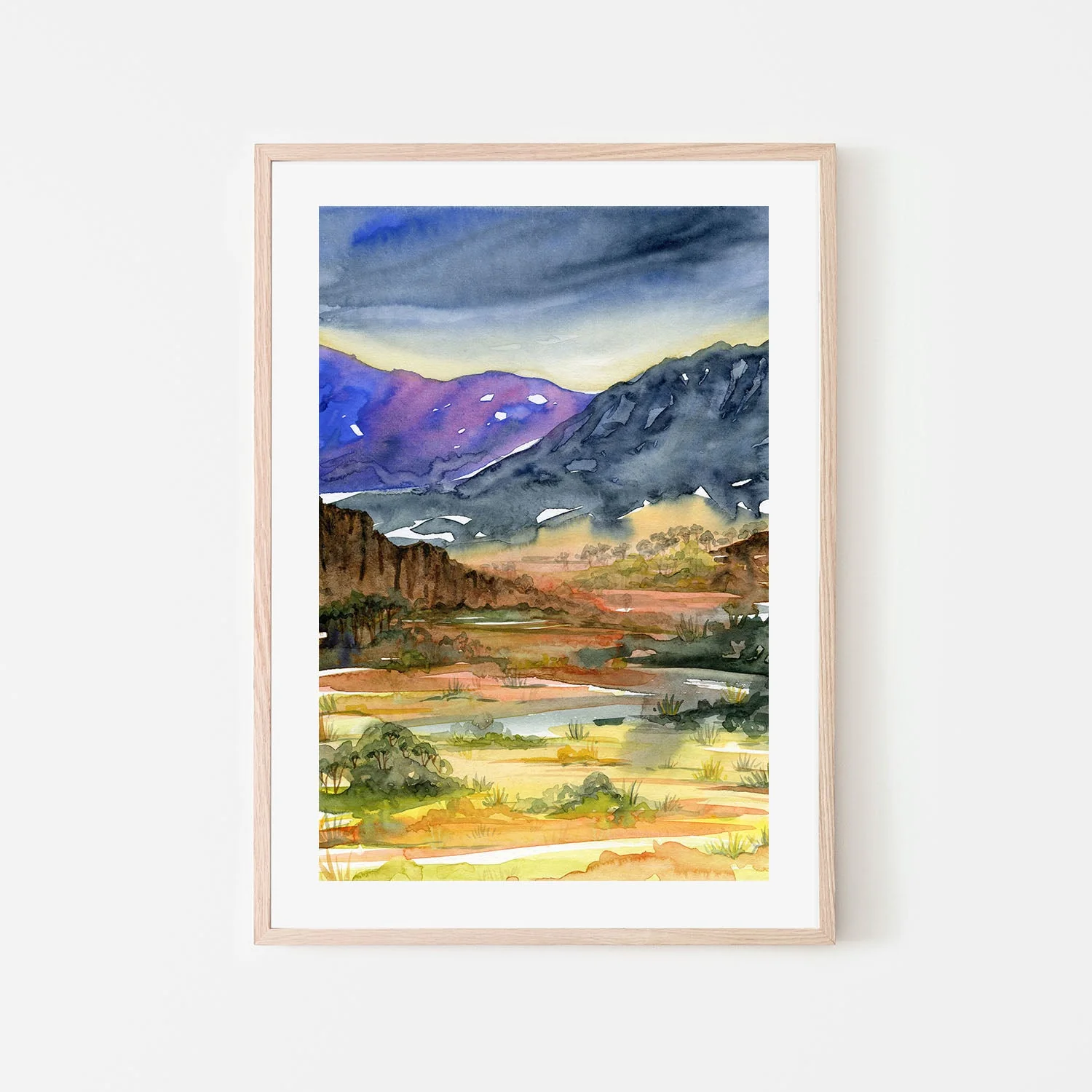 Australian Landscape Mountains, Style A - Image 6