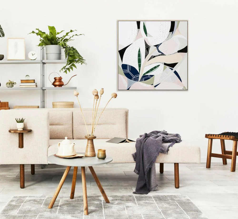 Australian Wild Flower 1, Original Hand-Painted Canvas By Ani Ipradjian - Image 3