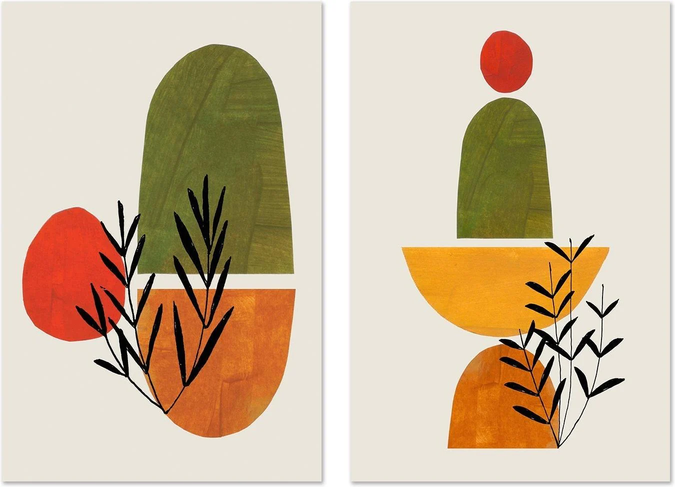 Autumn Garden, Set Of 2