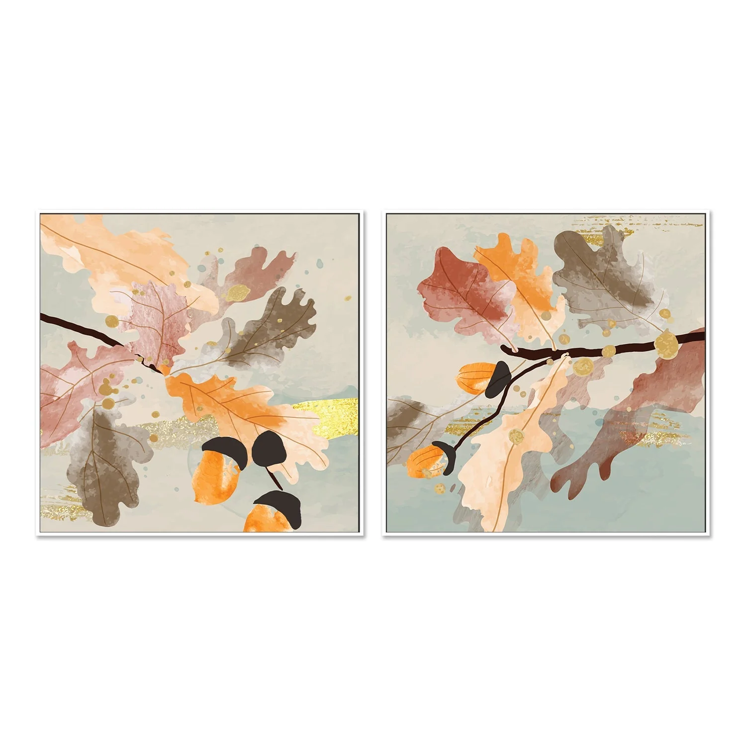 Autumn Tree, Style A & B, Set Of 2 - Image 5