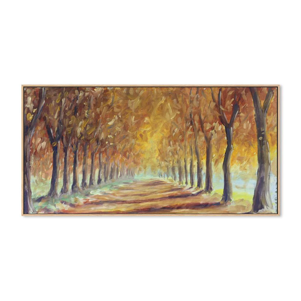 Autumn Welcome, Hand-Painted Canvas - Image 4