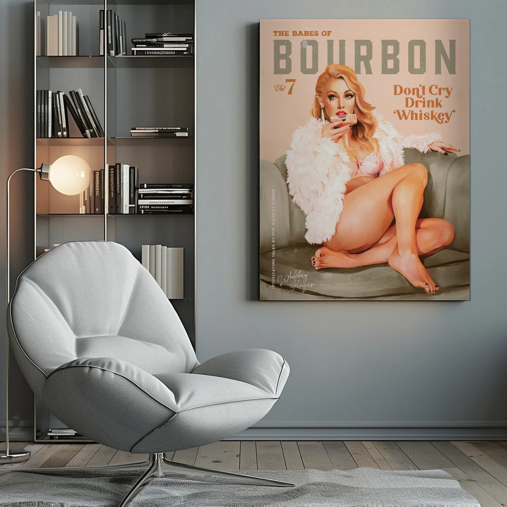 Babes of Bourbon Vol 7 Sexy Vintage Whiskey Pinup Girl - Image 9