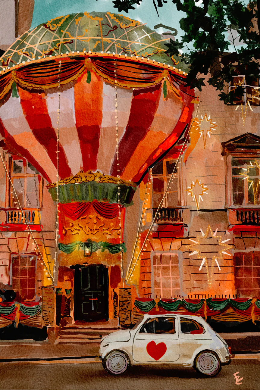 Balloon house