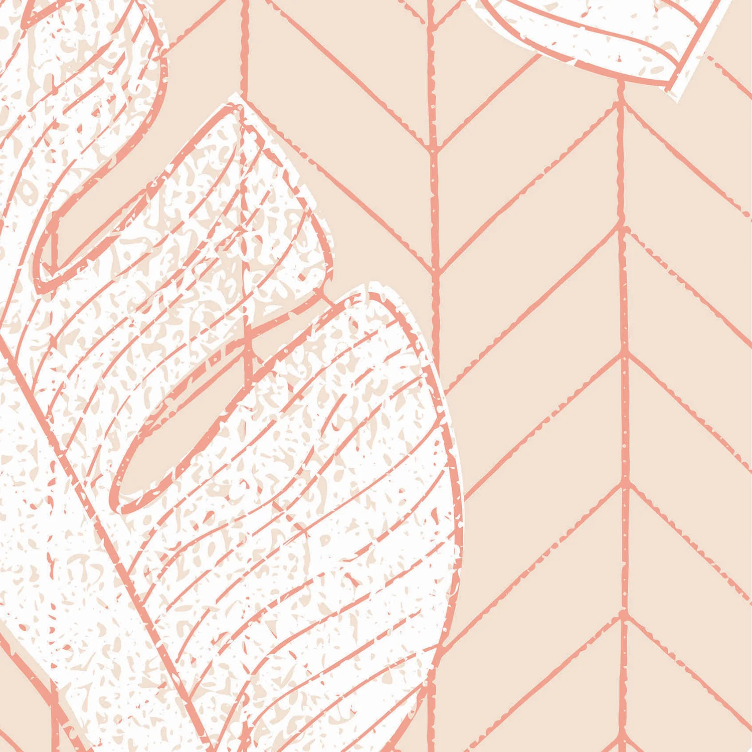 Banana Leaf Chevron - Image 3
