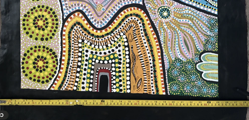 Barrunbatayi, Original Hand-Painted Canvas By Tahni Derbin - Image 4