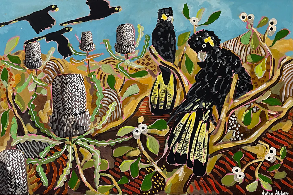 Basking In Banksias