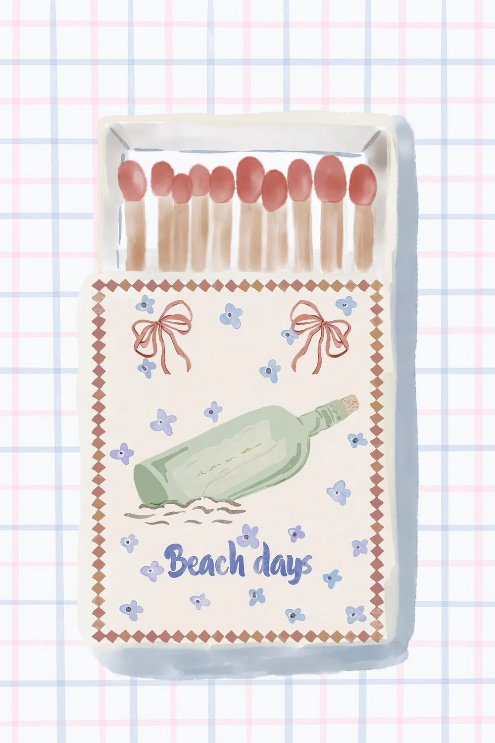 Beach Days Matchbox
