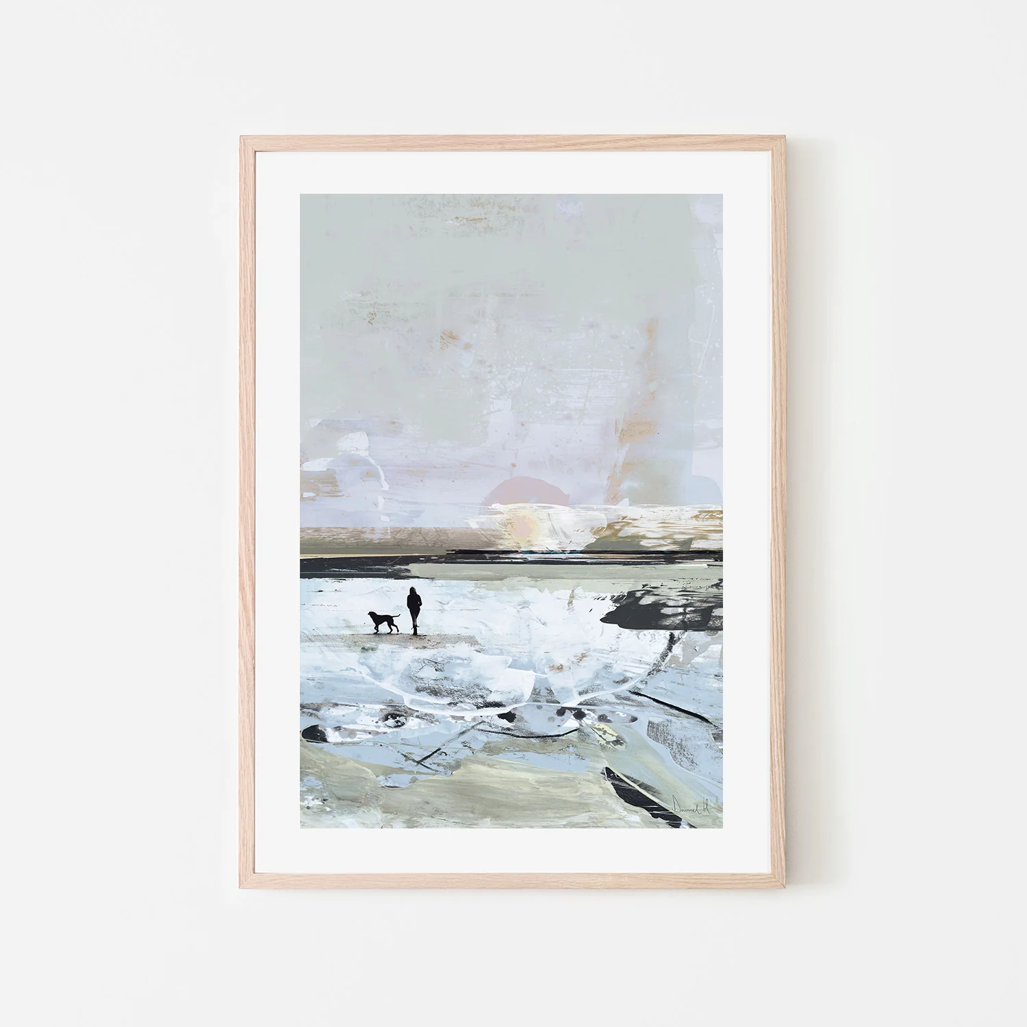 Beach Walk, Blue Tone - Image 6