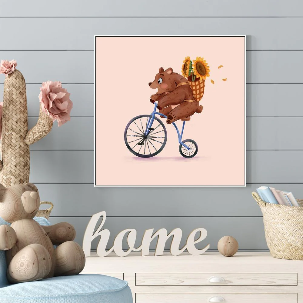 Bear In Bicycle - Image 2