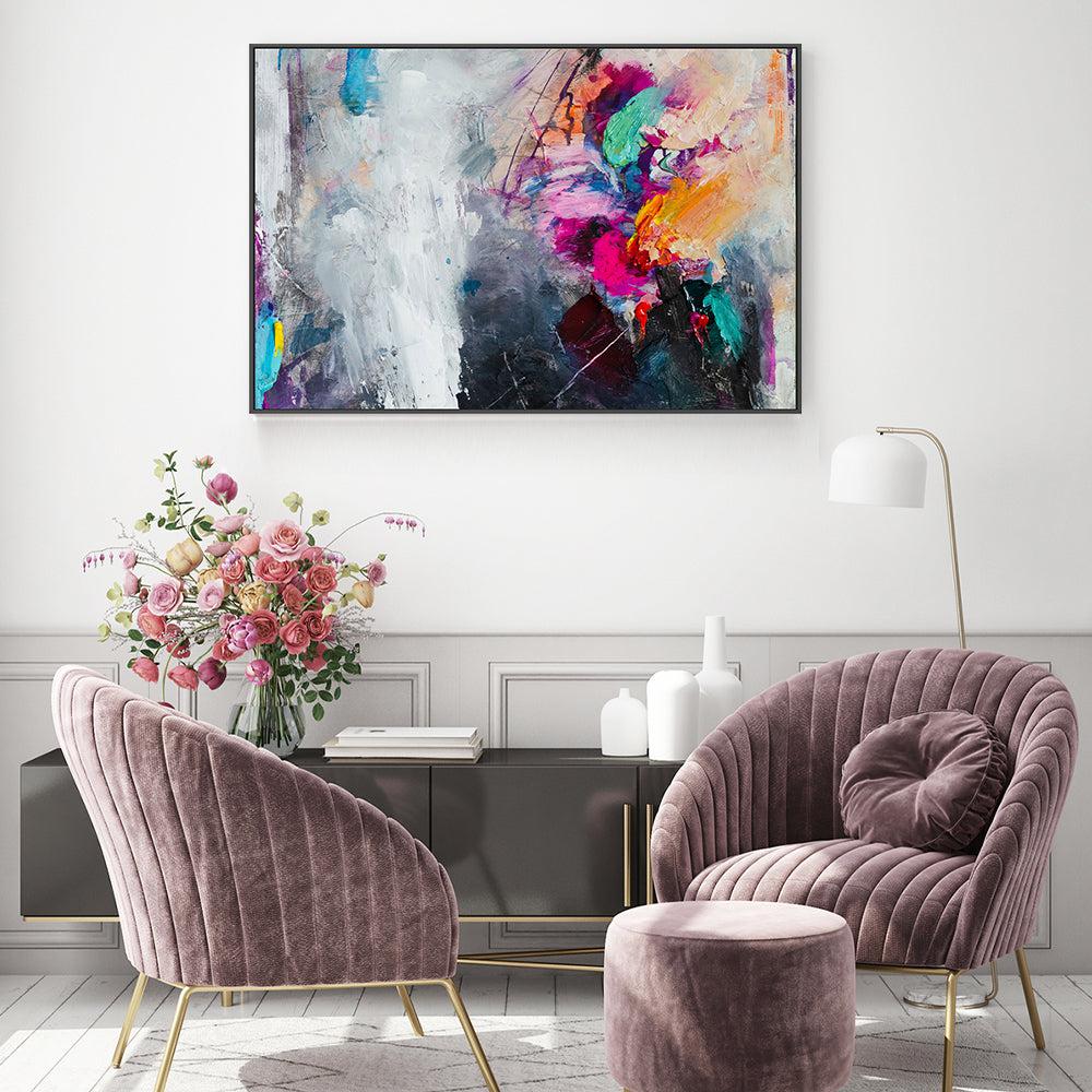 Beautiful Mess , Hand-painted Canvas - Image 2
