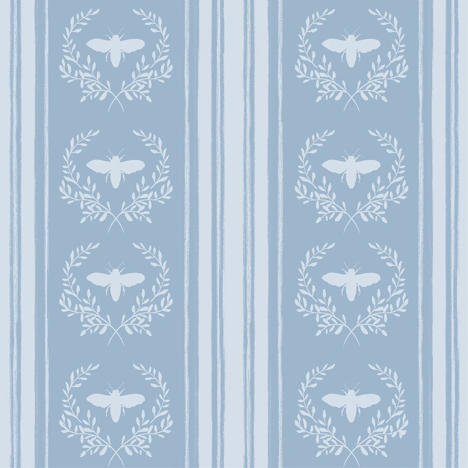 Bees and Blooms Pattern Style H, Wallpaper - Image 3