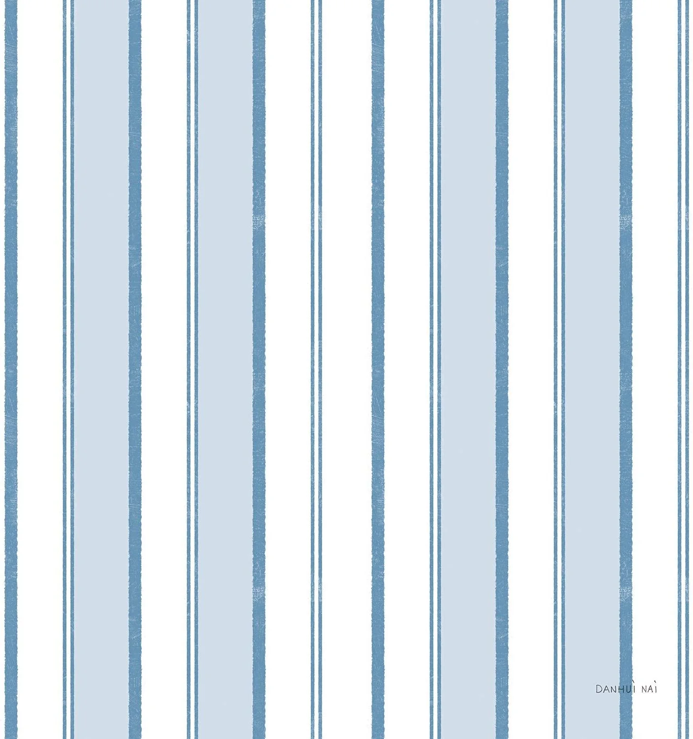 Bees and Blooms Pattern Style I, Wallpaper