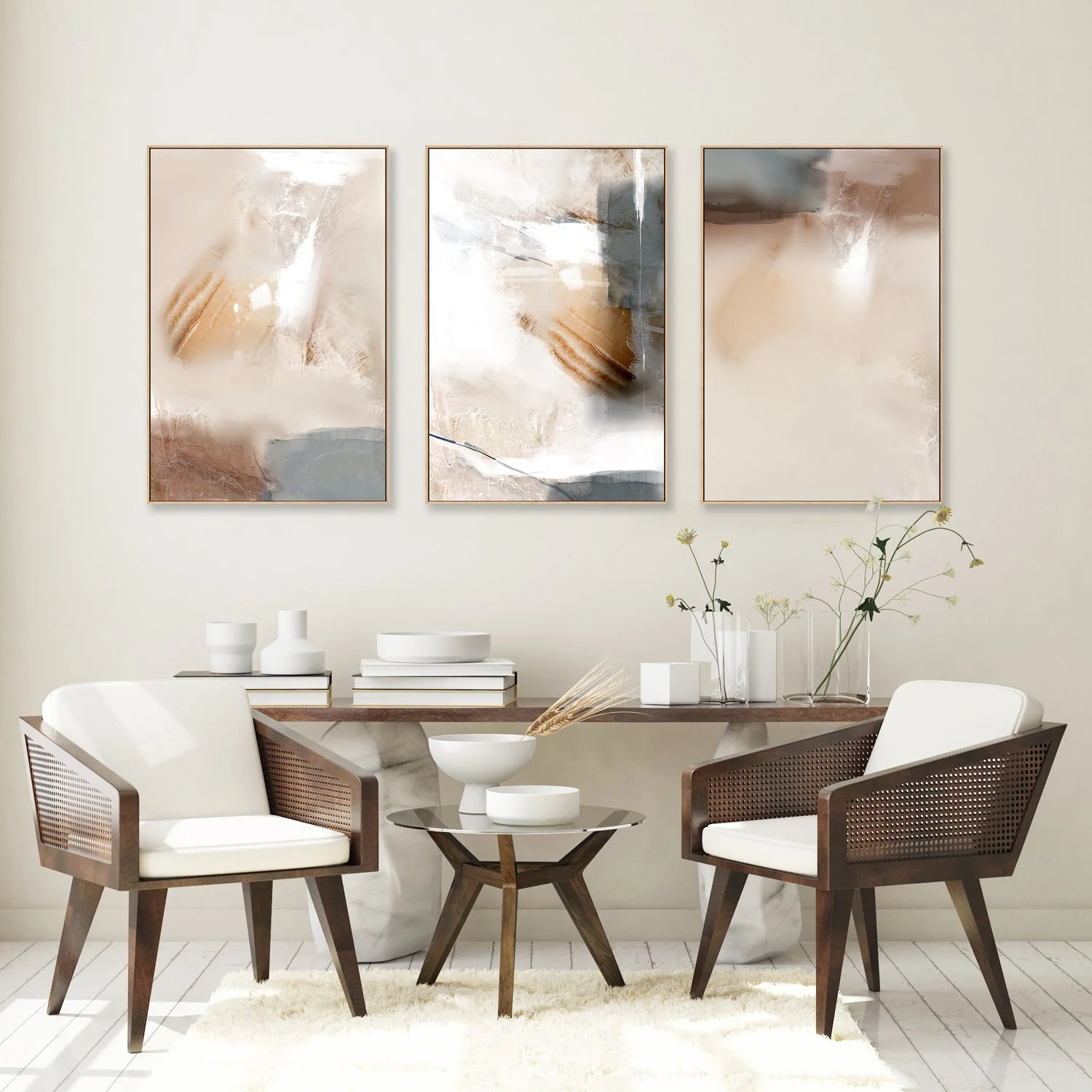 Beige Fondness, Style A, B & C, Set Of 3 - Image 2
