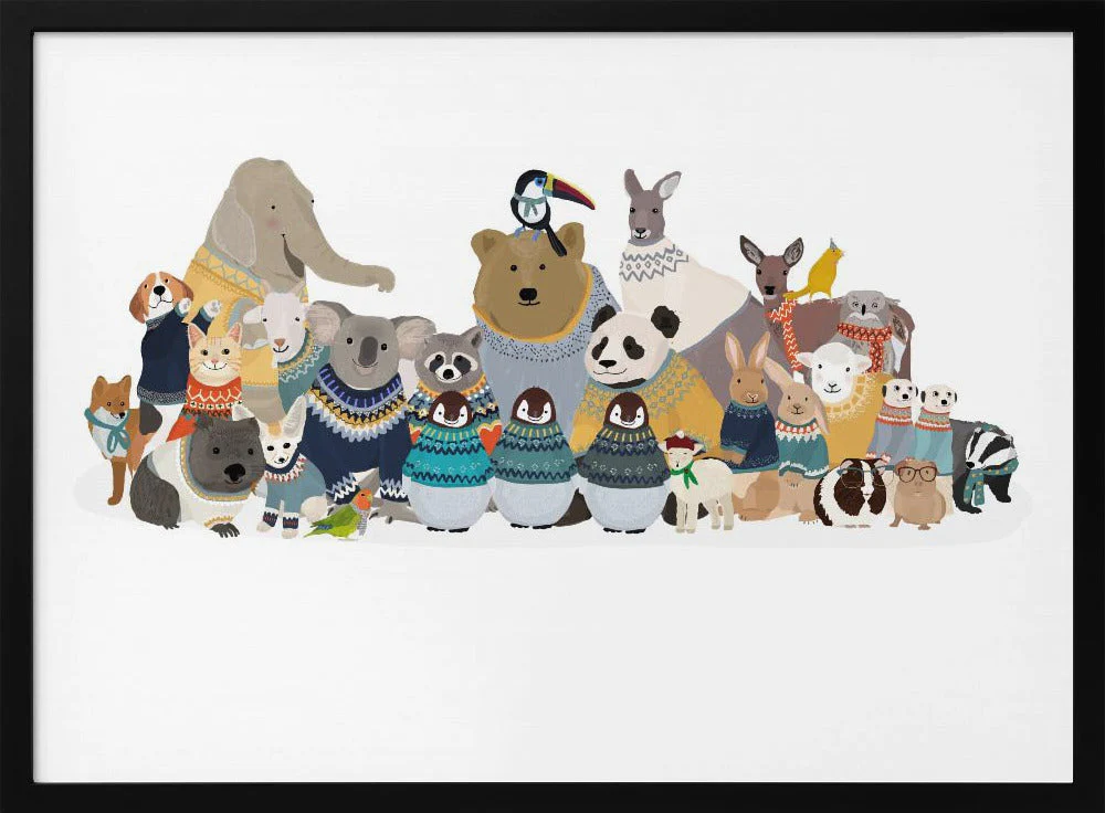 Big Group of Friends In Jumpers - Image 3