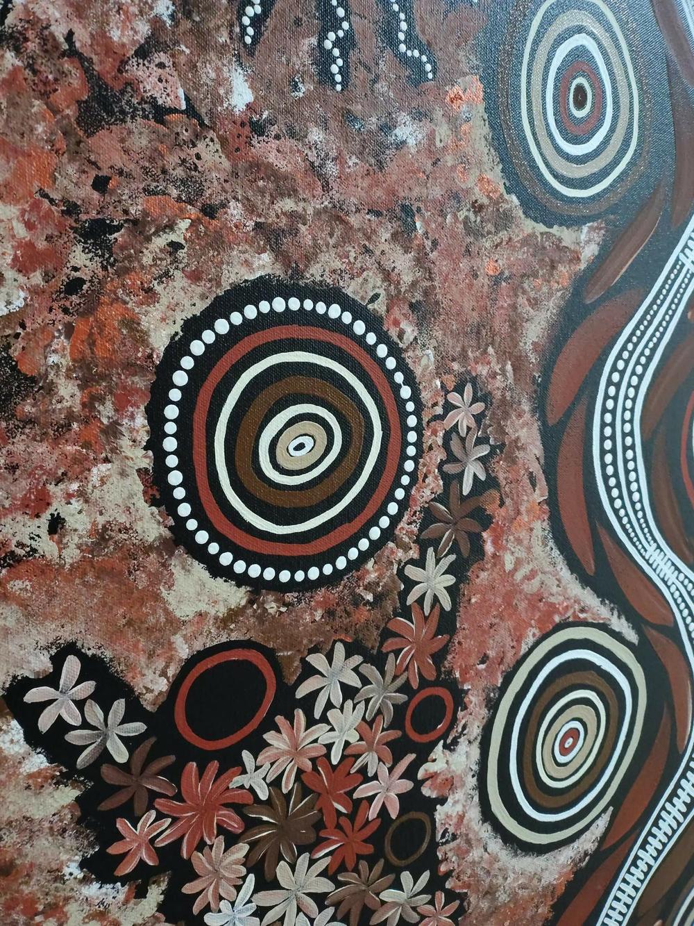 Big snake on long travels over our beautiful land , Original Artwork - Image 10