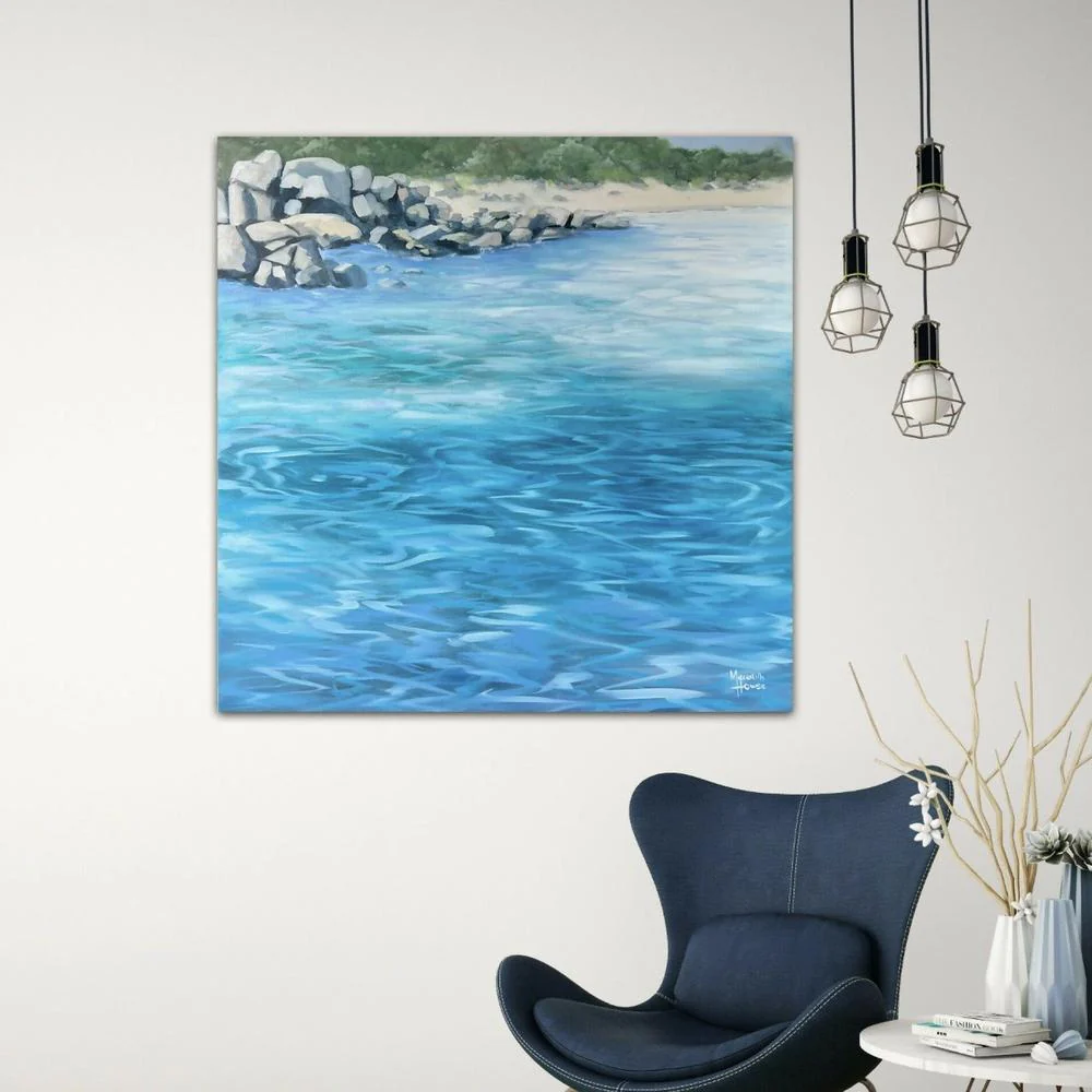 Binalong Bay. Original hand-painted artwork by Meredith Howse. - Image 6