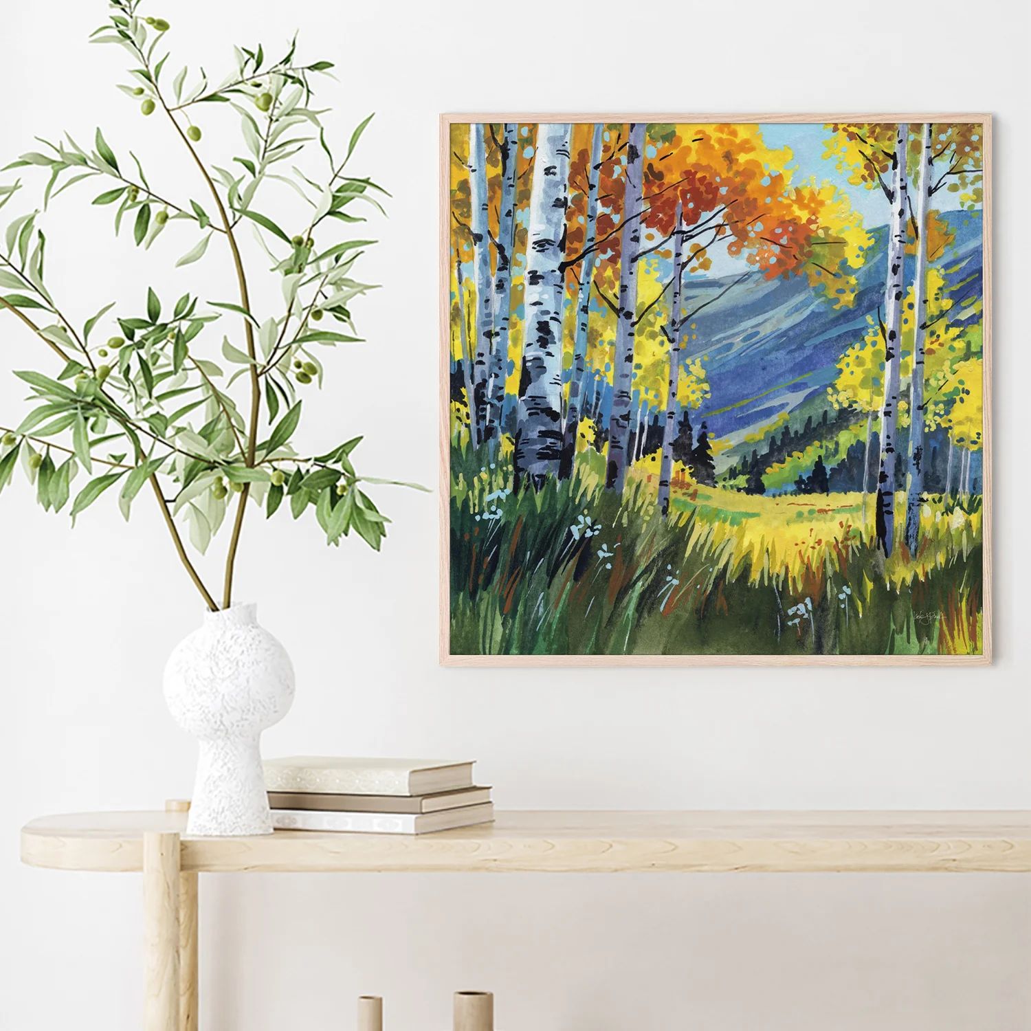 Birch Grove Early Fall - Image 7