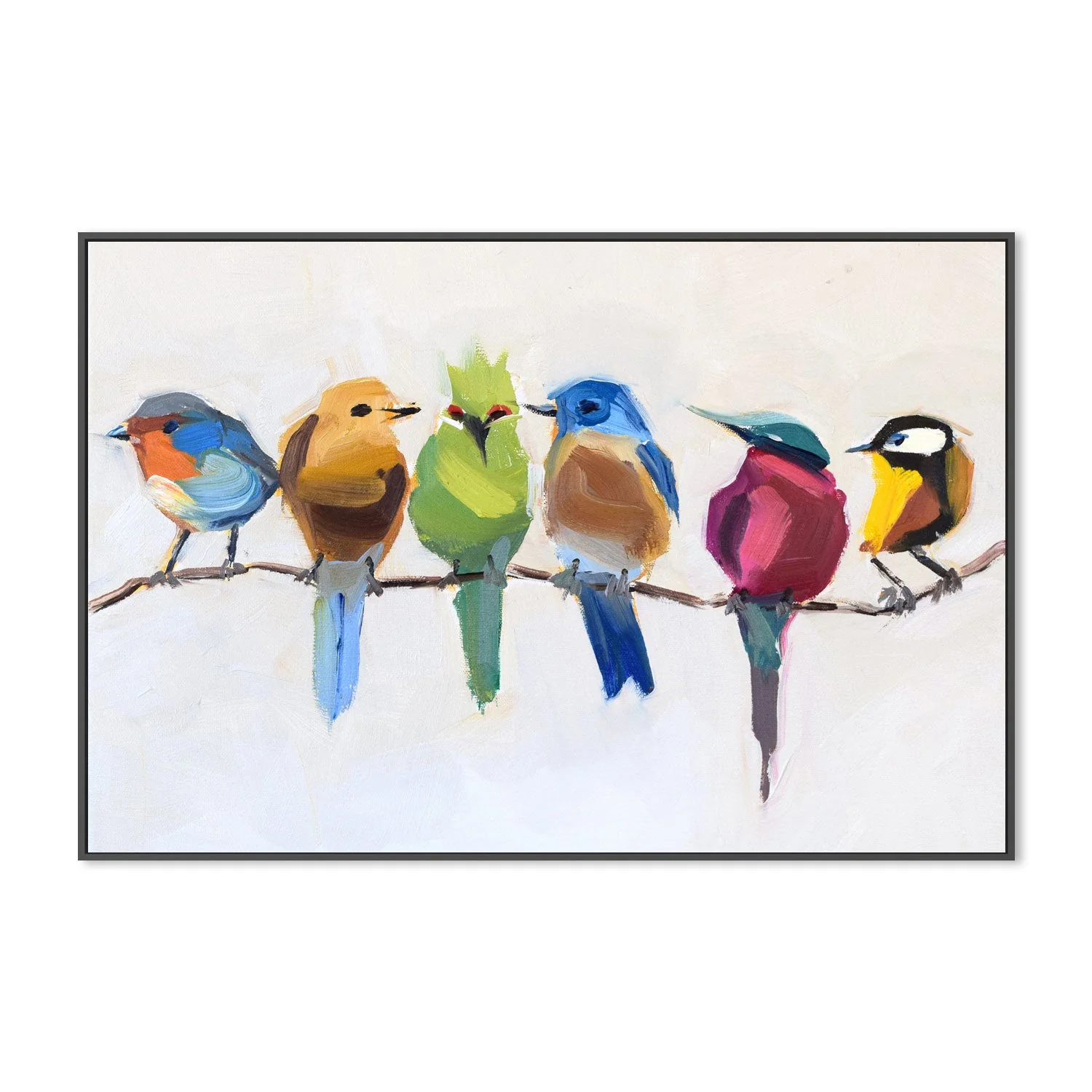 Birds On a Branch - Image 3