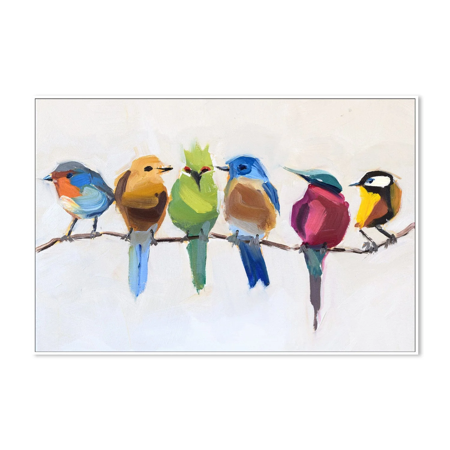 Birds On a Branch - Image 5