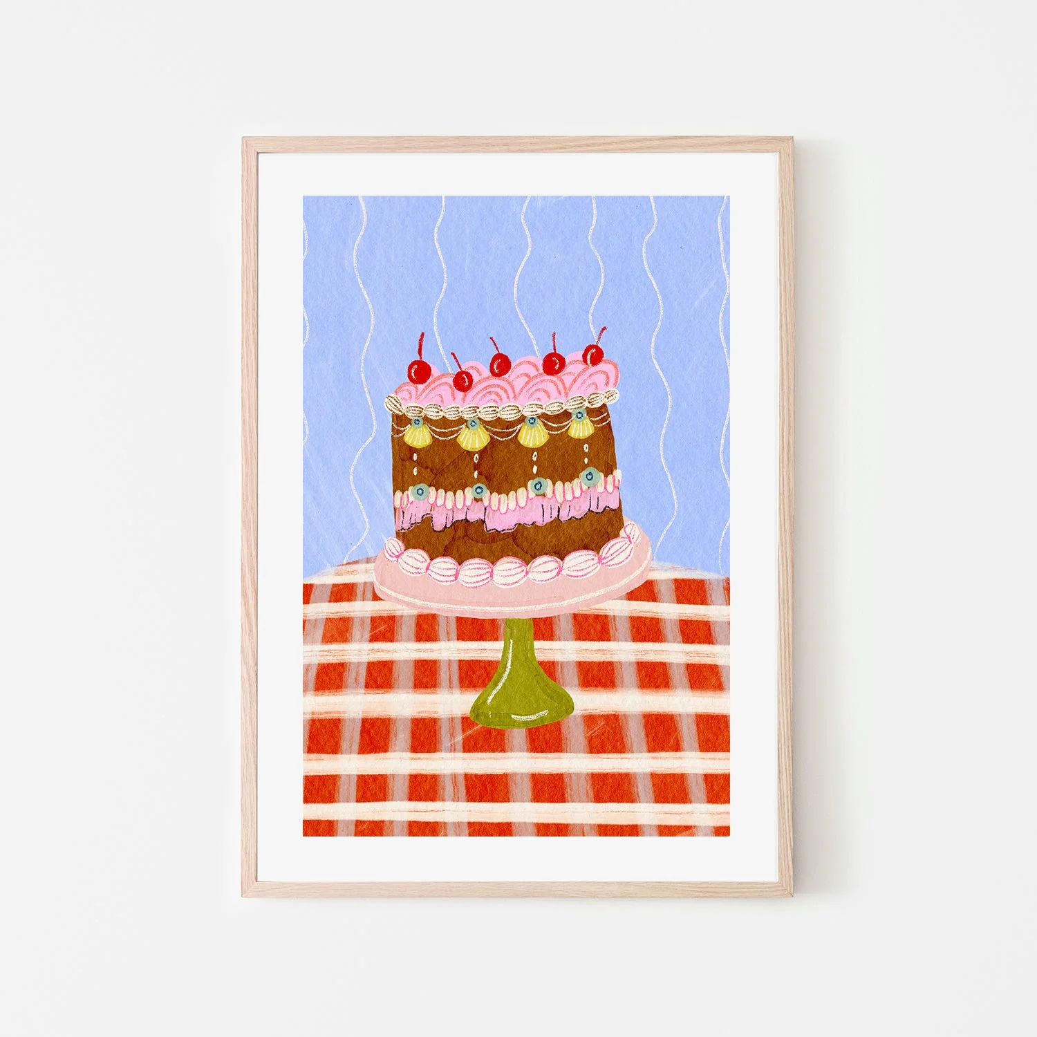Birthday Cake And Cherries - Image 6