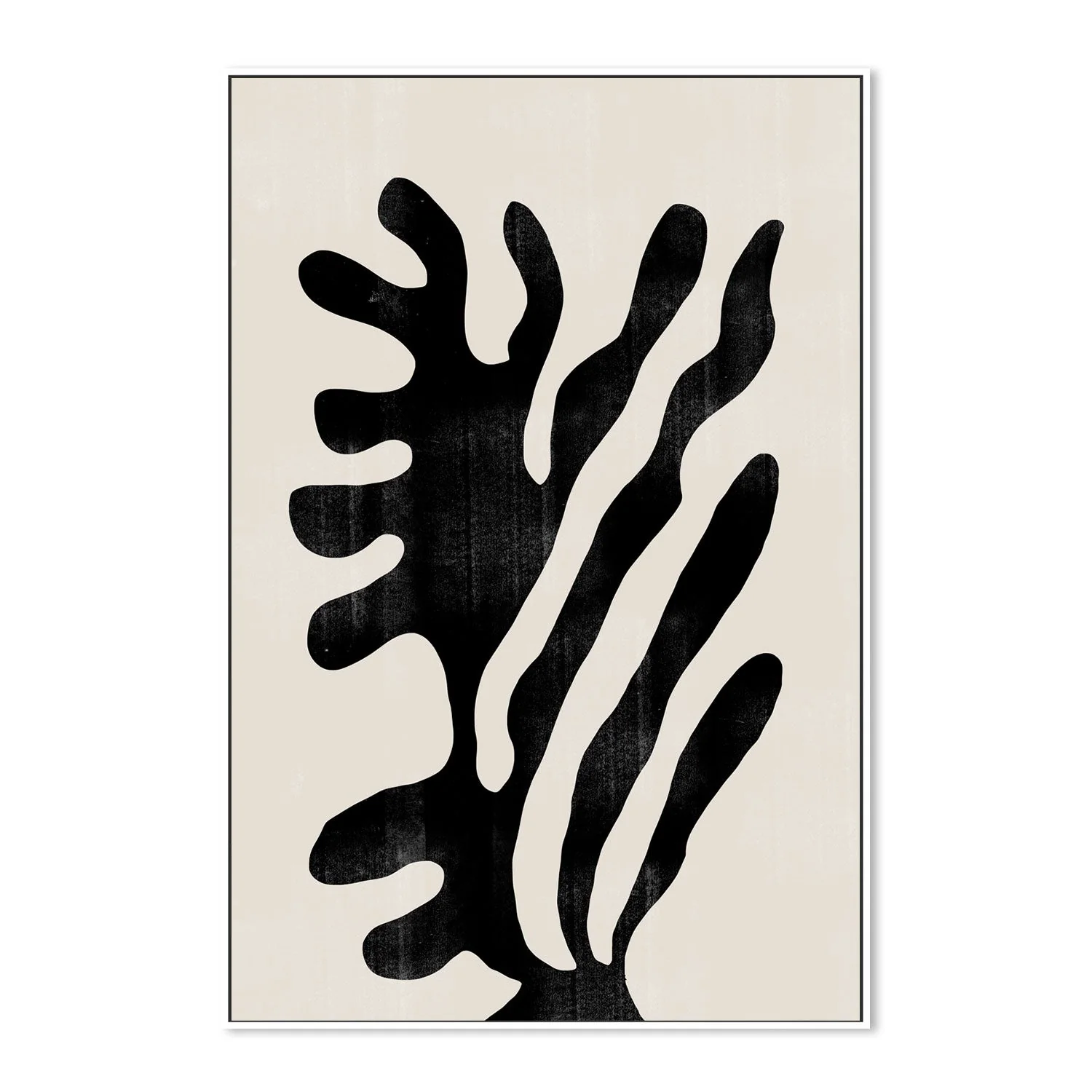 Black Abstract Coral - Image 5