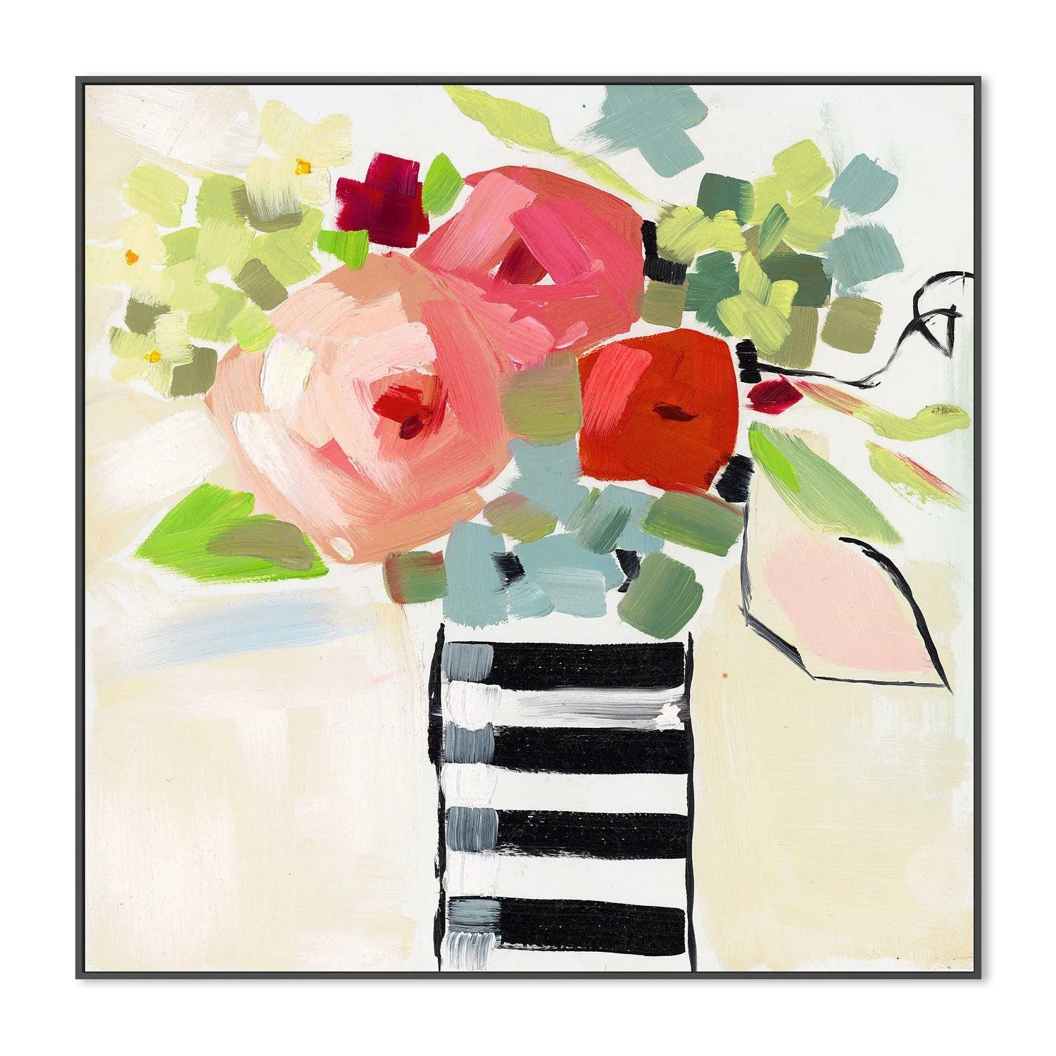Black and White Vase - Image 3
