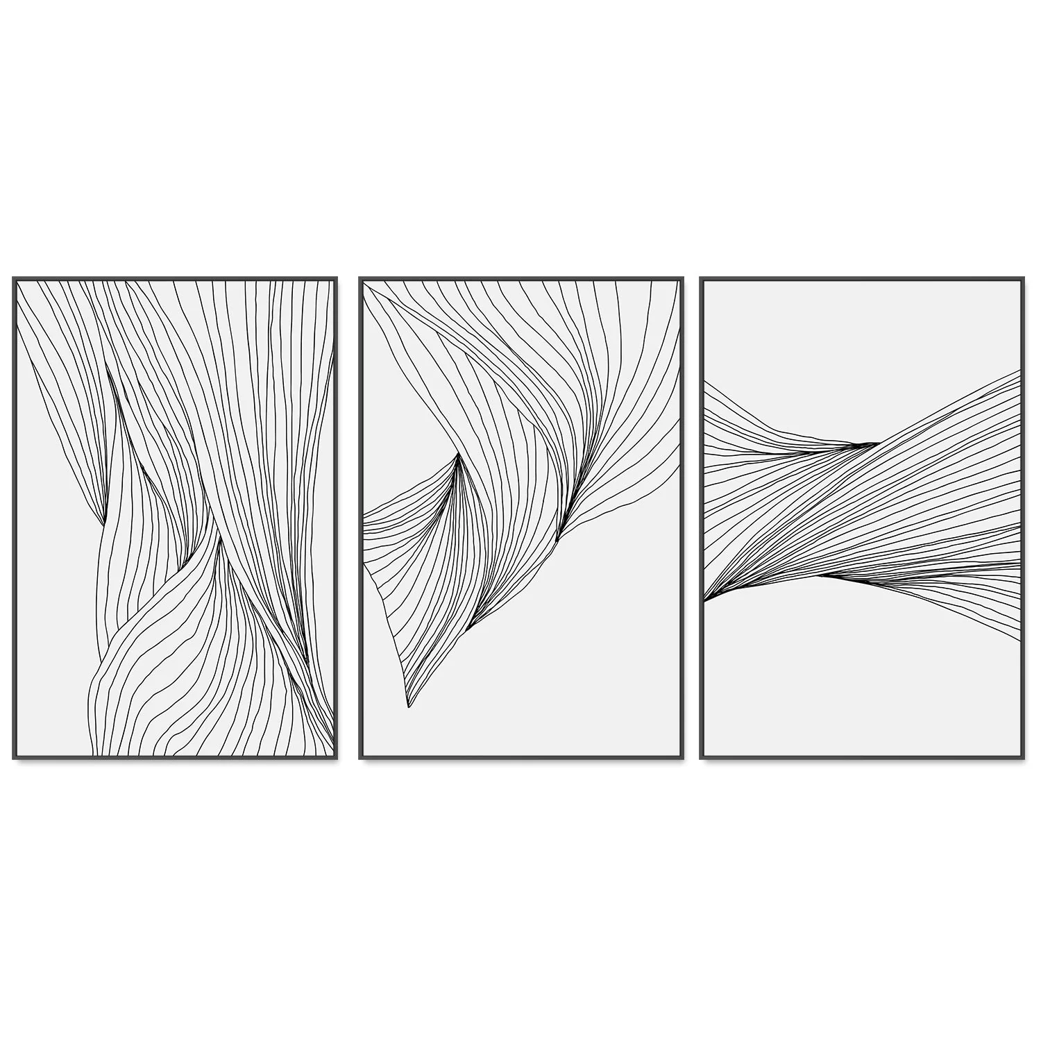 Black Lines, Style A, B & C, Set Of 3 - Image 3