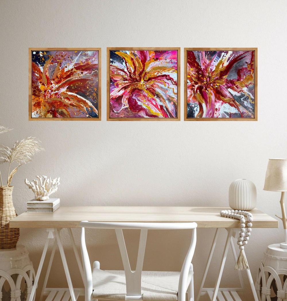 Blaze 4, Original Hand-Painted Canvas By Teagan Watts - Image 8