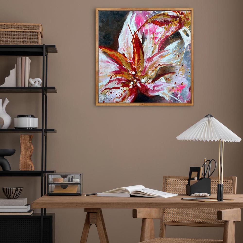 Blaze, Original Hand-Painted Canvas By Teagan Watts - Image 3