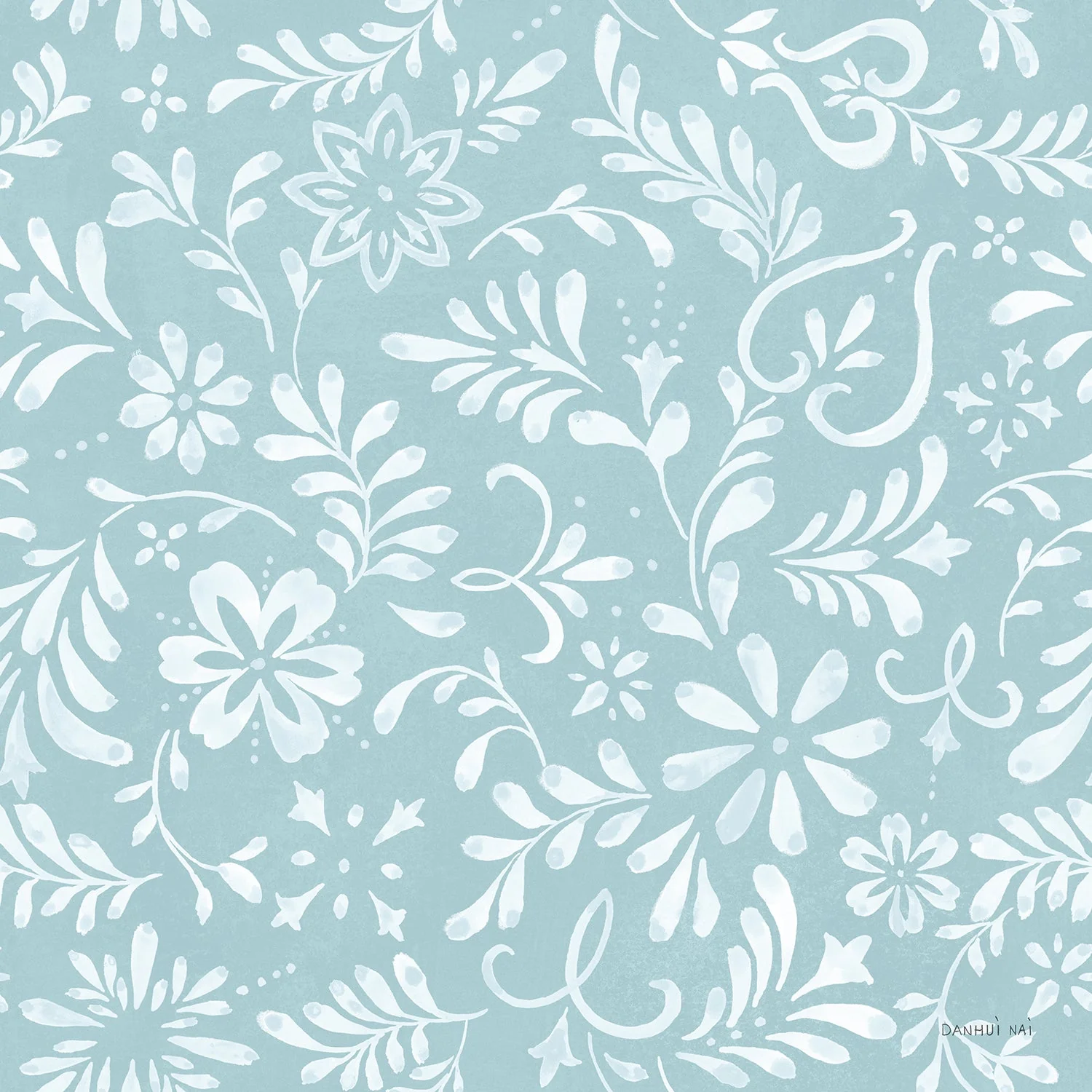 Blooming Orchard Pattern Style D, Wallpaper