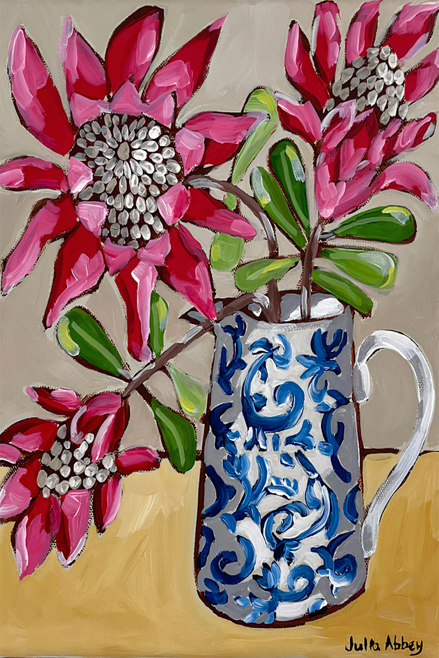 Blooming Proteas