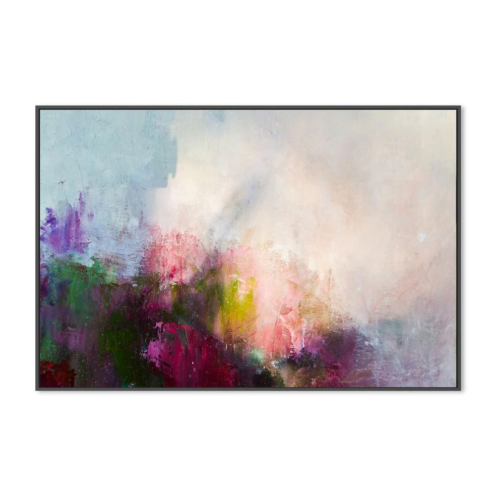 Blossoming Colour, Hand-Painted Canvas - Image 3