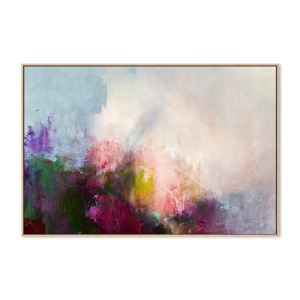 Blossoming Colour, Hand-Painted Canvas - Image 4