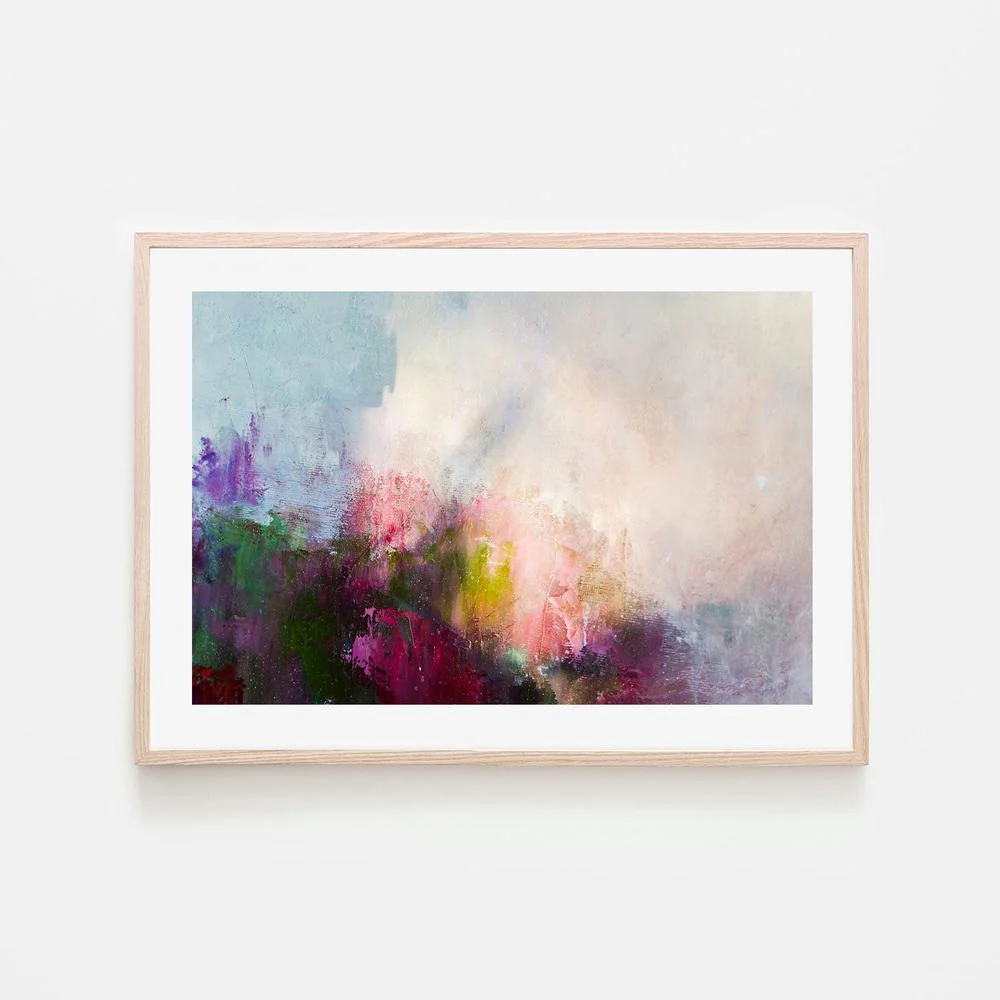Blossoming Colour, Hand-Painted Canvas - Image 6
