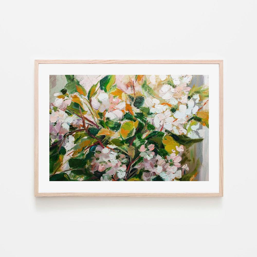 Blossoming Through The Years, Hand-Painted Canvas - Image 6