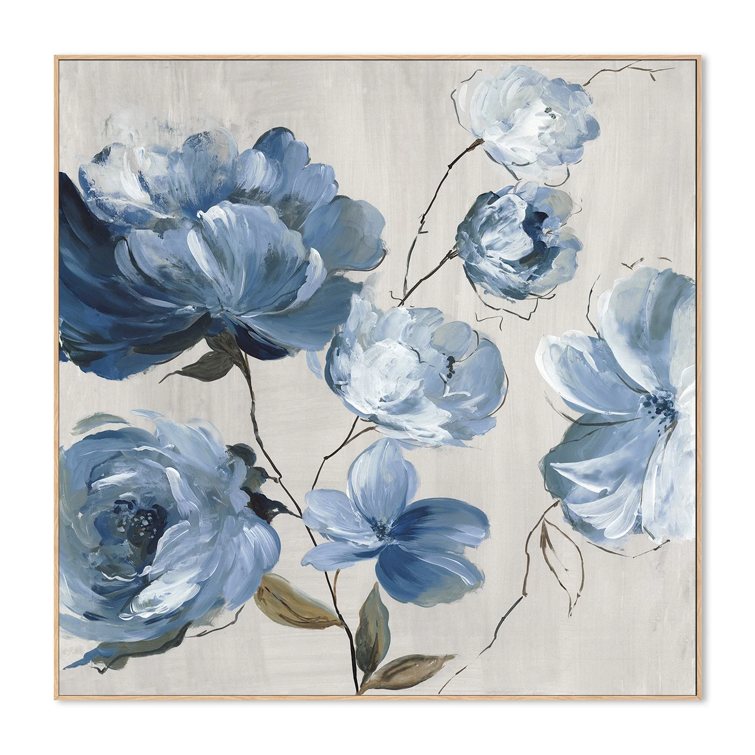 Blue Florals Cascade - Image 4