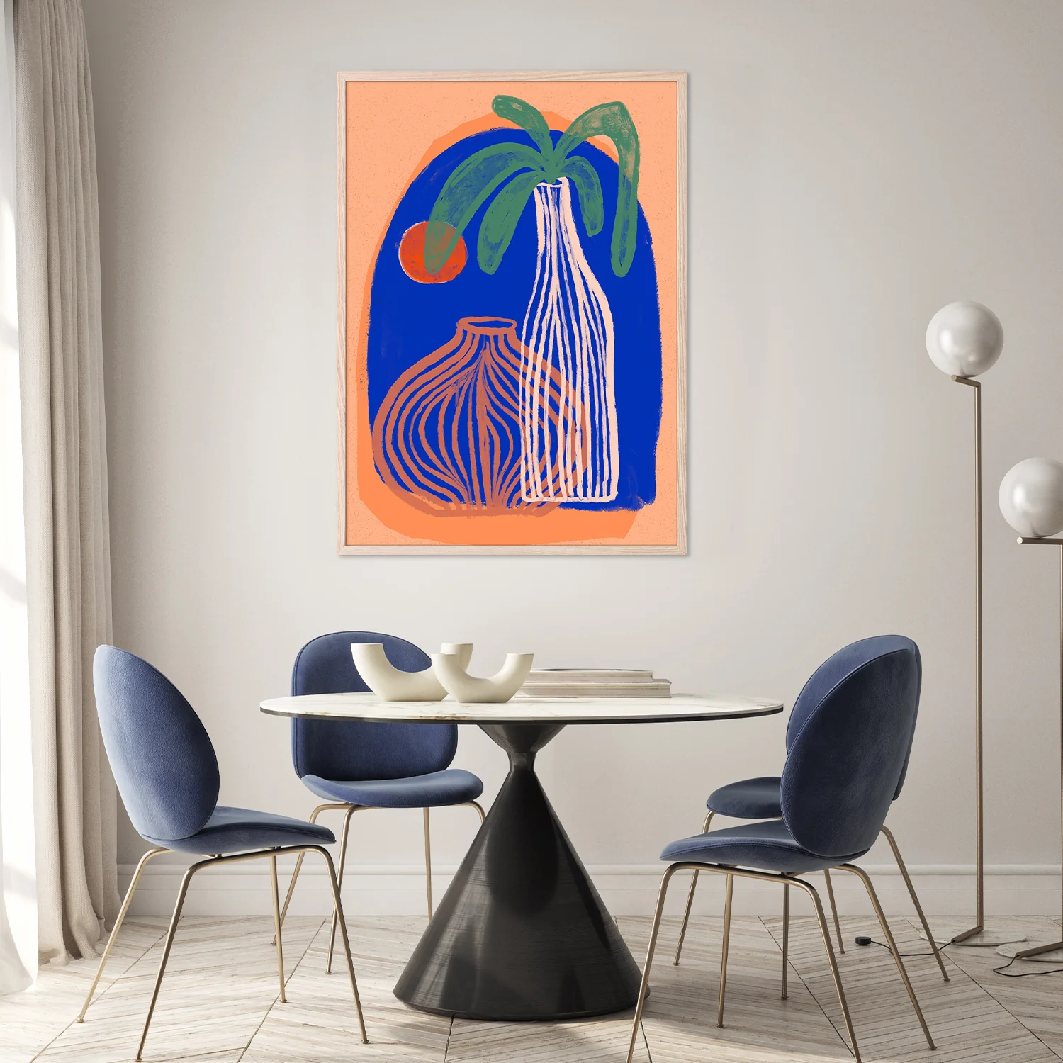 Blue Oasis Vases - Image 9