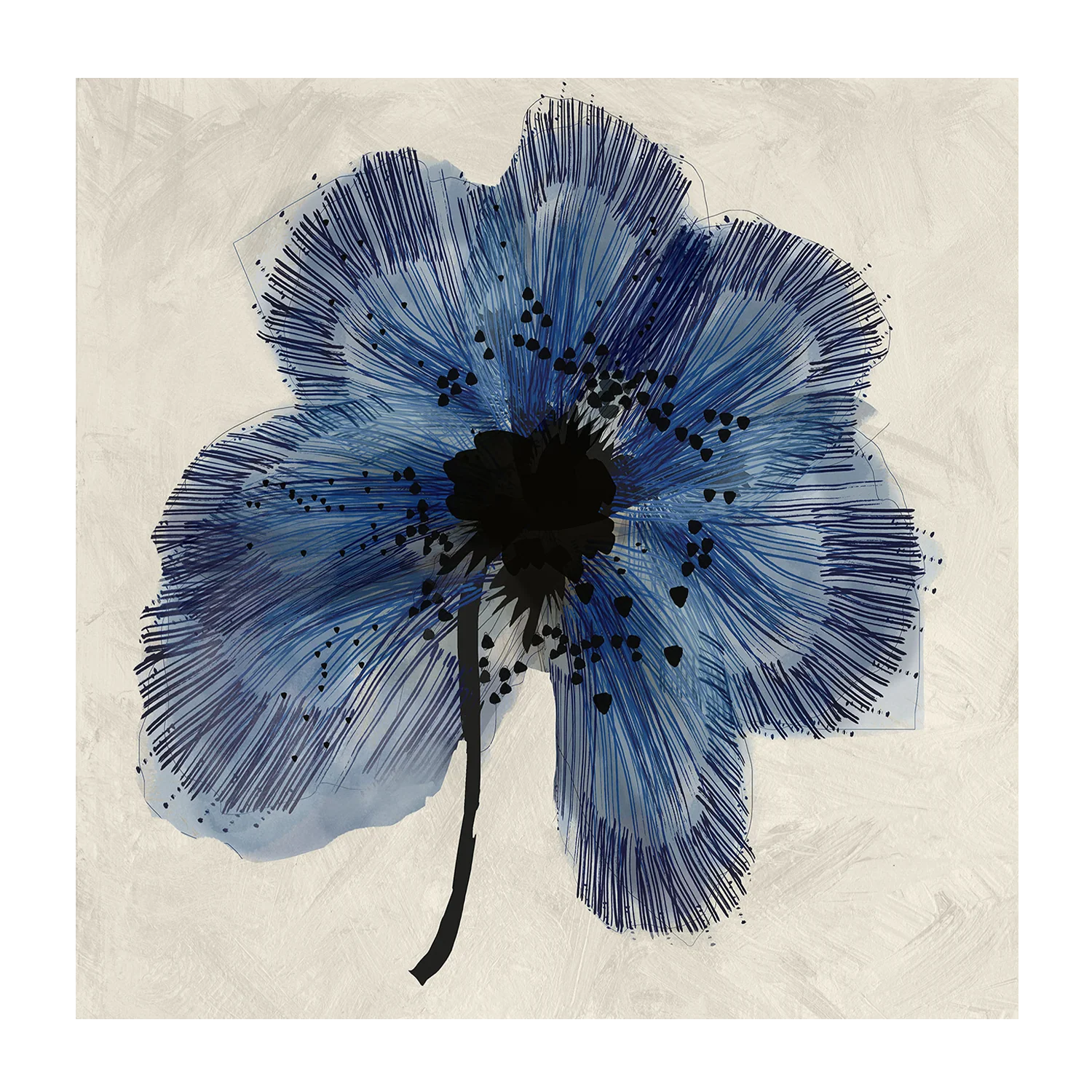 Blue Petals, Style A & B, Set Of 2 - Image 9