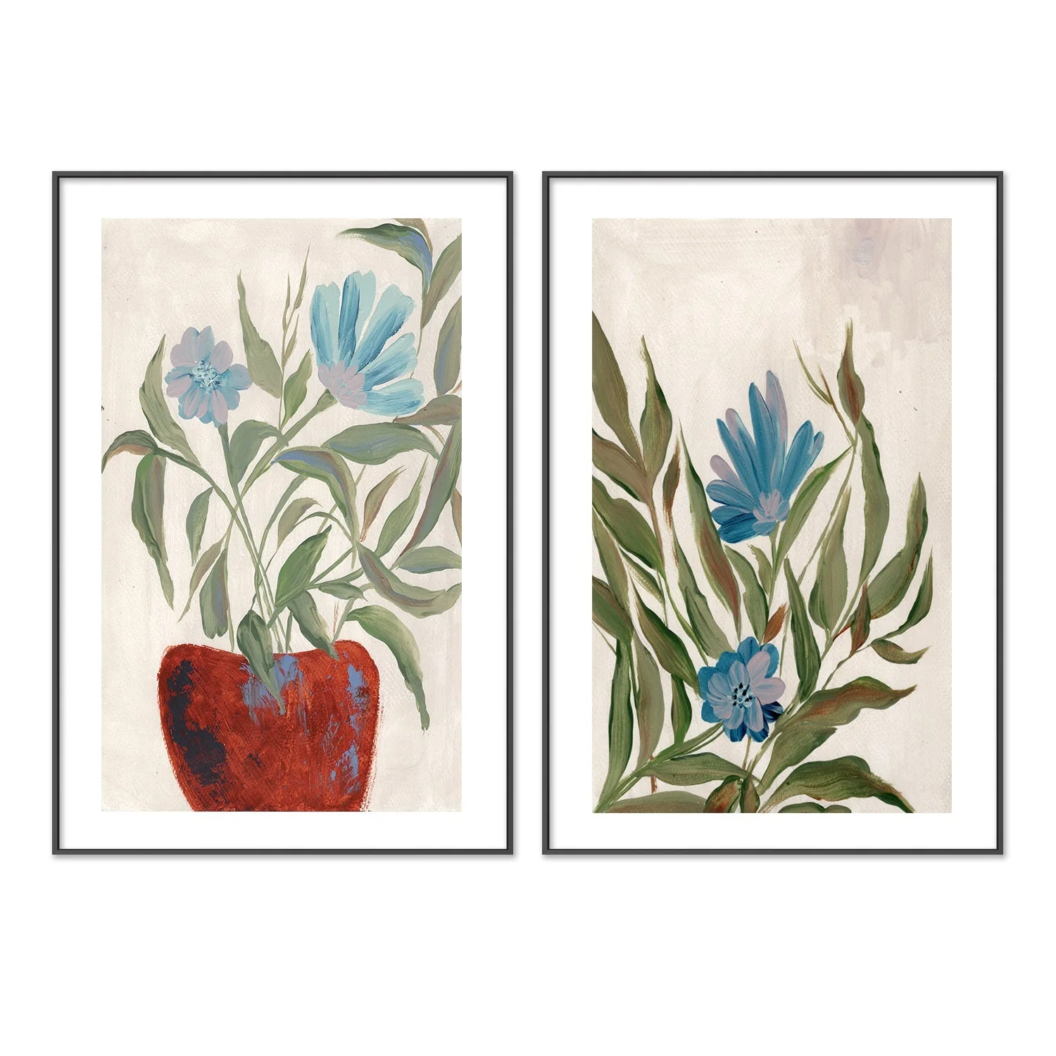 Blue Springtime, Set Of 2 - Image 3