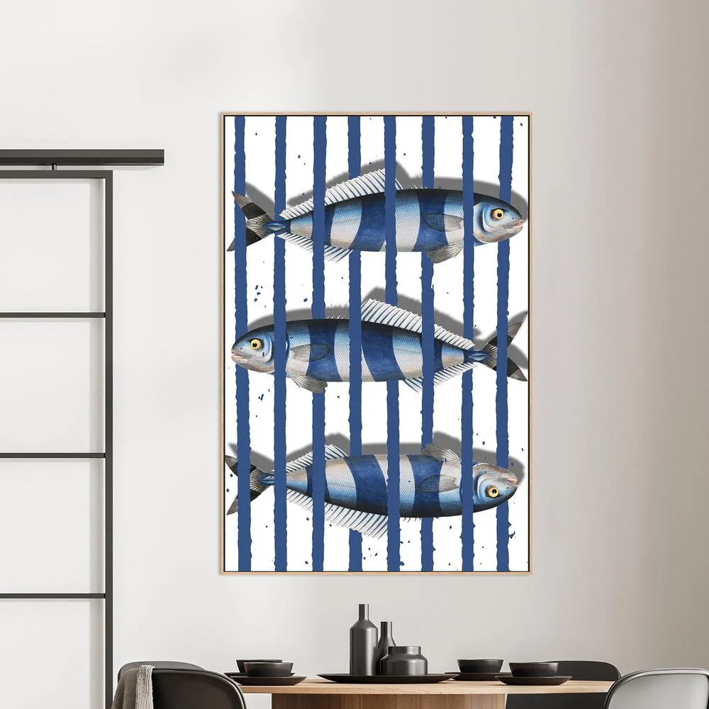 Blue Striped Fish - Image 2