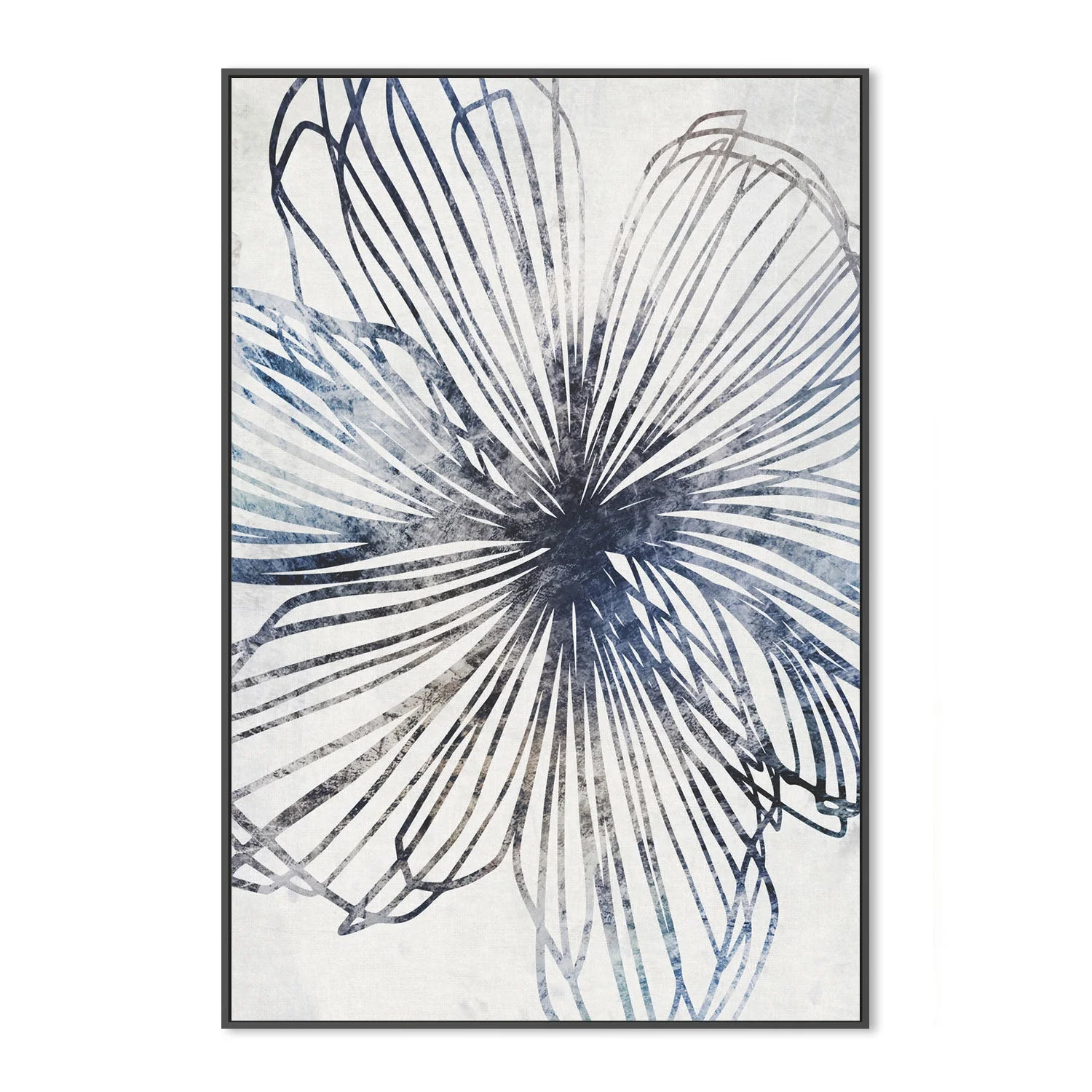 Blue Striped Floral - Image 3