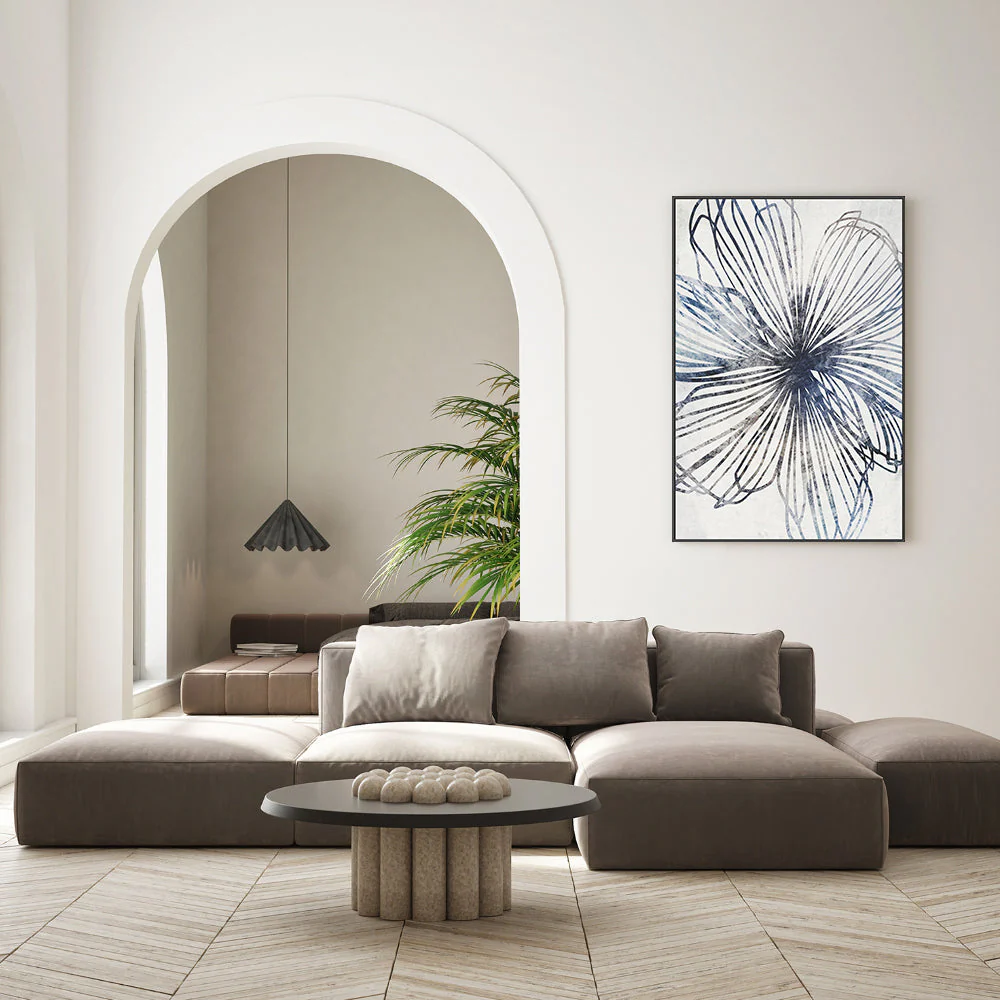 Blue Striped Floral - Image 7