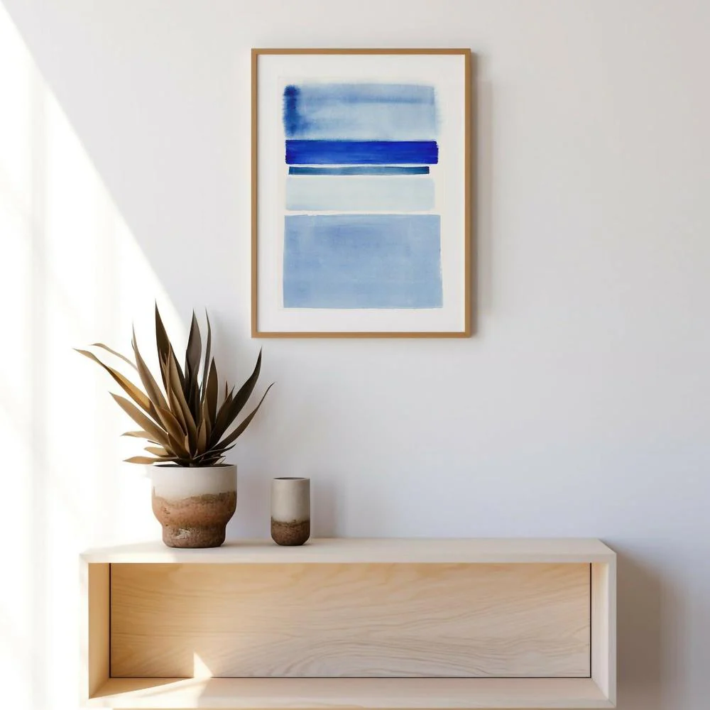 Blue Studies 01 , Original Artwork - Image 3