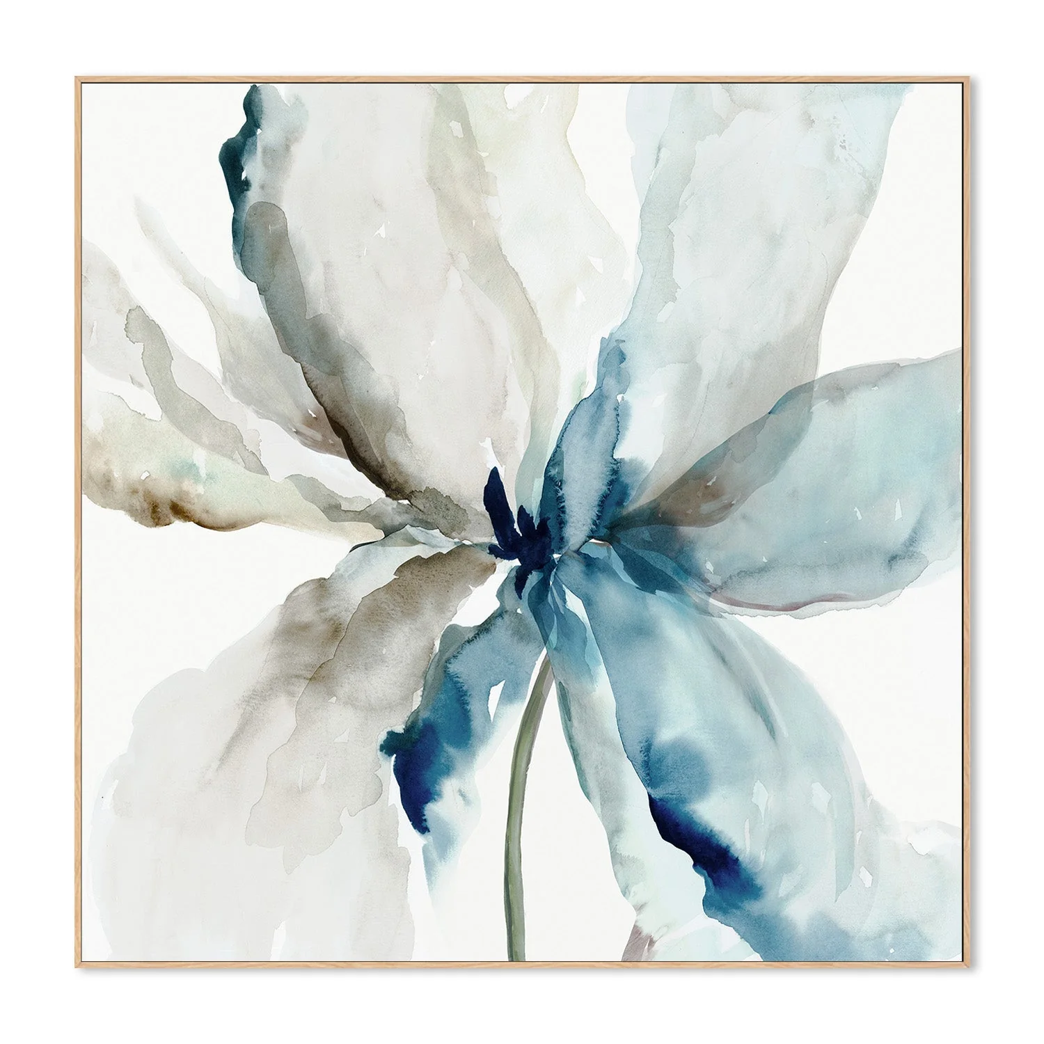 Blue Transparent Flower - Image 4