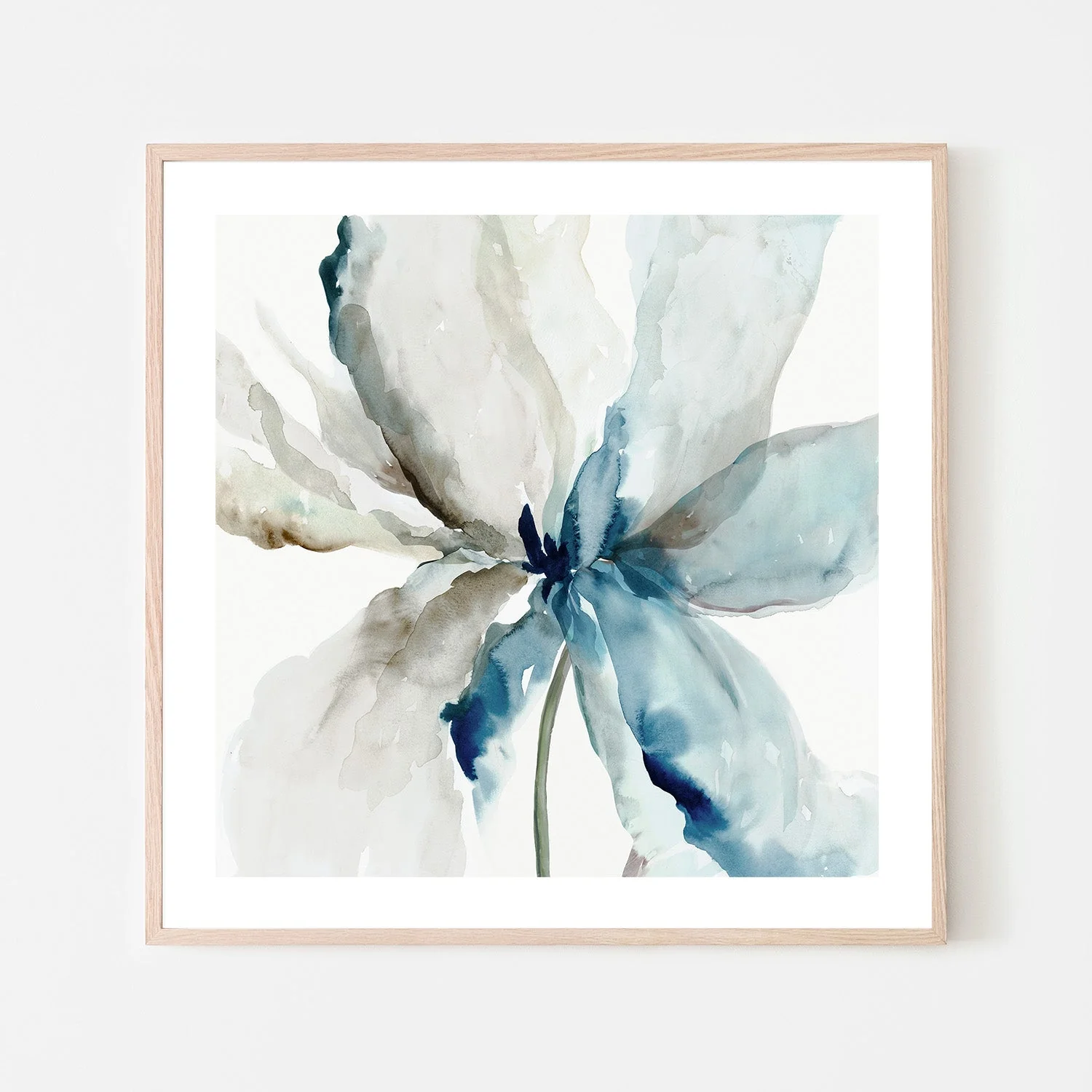Blue Transparent Flower - Image 6