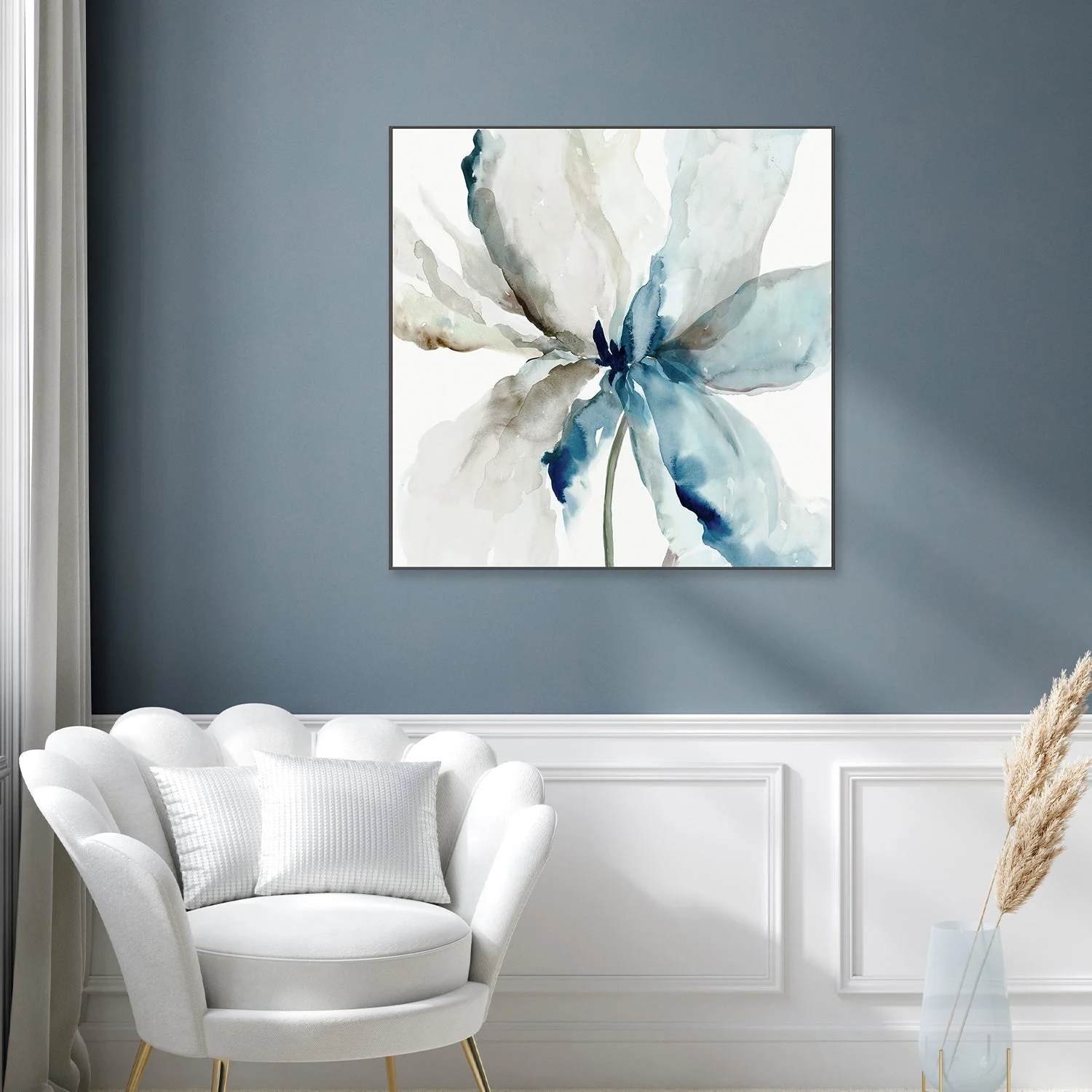 Blue Transparent Flower - Image 7