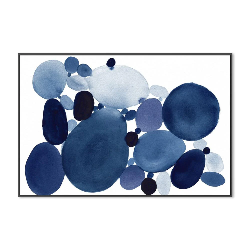 Blue Watercolor Stones, Style B - Image 3
